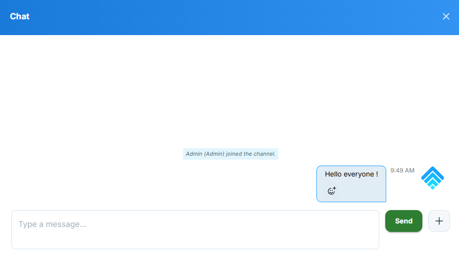 Activity Feed message composer